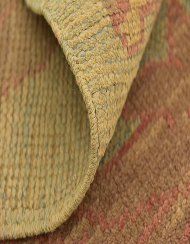 Detail image of  4' 10 x 6' 7  Hand Knotted Oushak Wool Rug