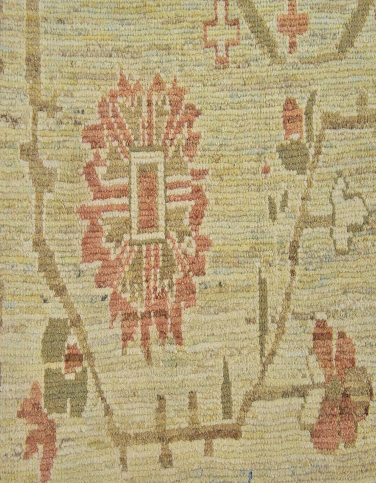 Detail image of  11' 9 x 16'  Hand Knotted Oushak Wool Rug