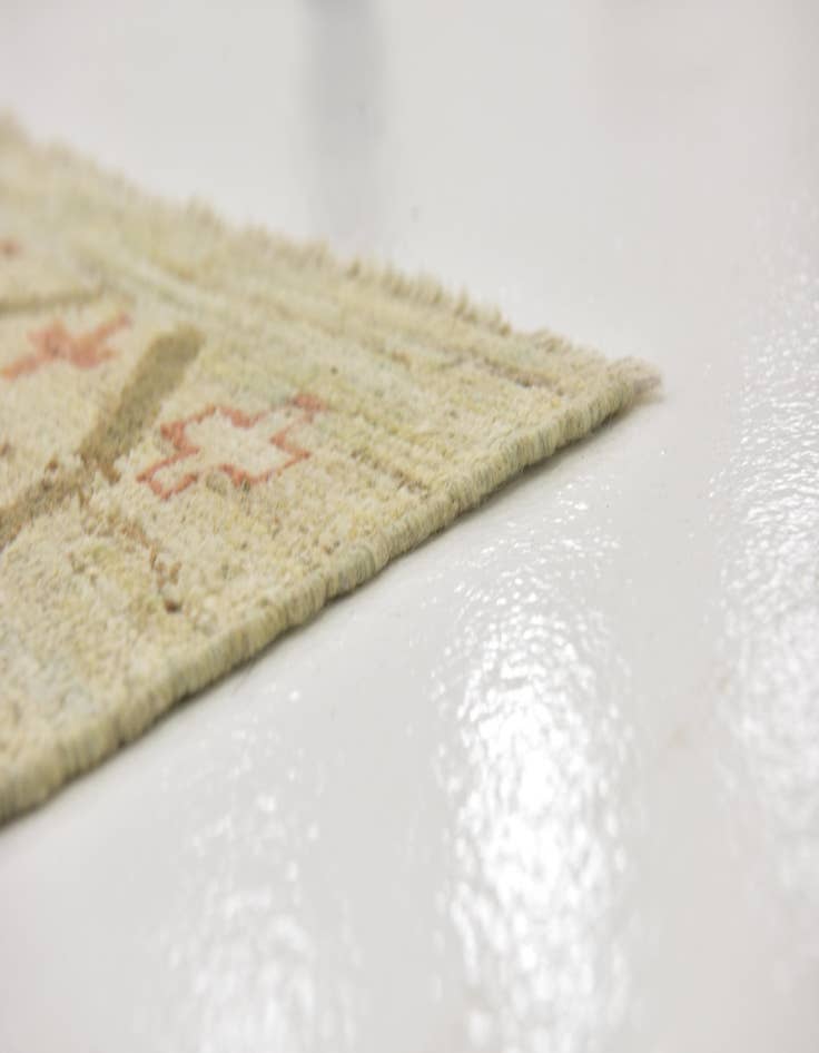 Detail image of  11' 9 x 16'  Hand Knotted Oushak Wool Rug