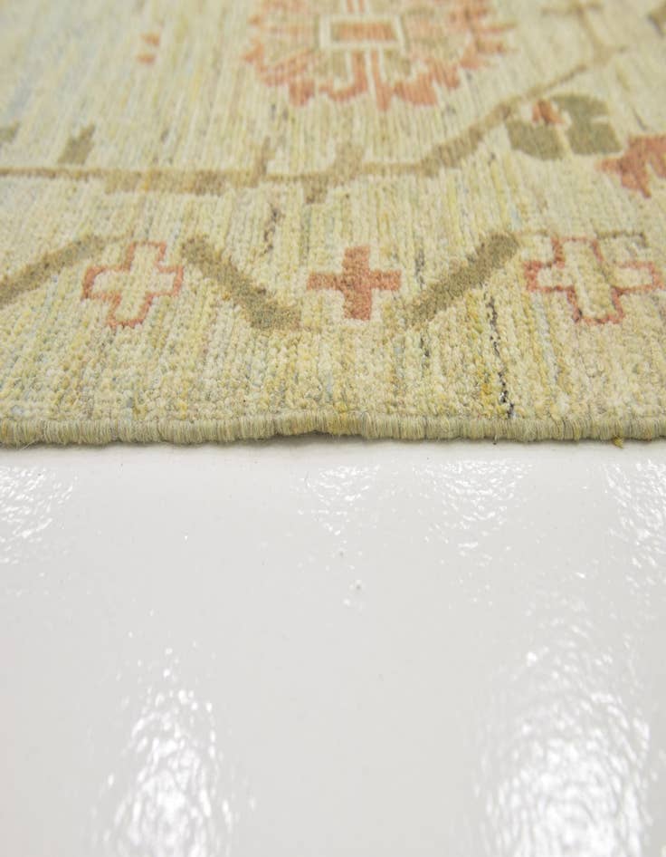 Detail image of  11' 9 x 16'  Hand Knotted Oushak Wool Rug