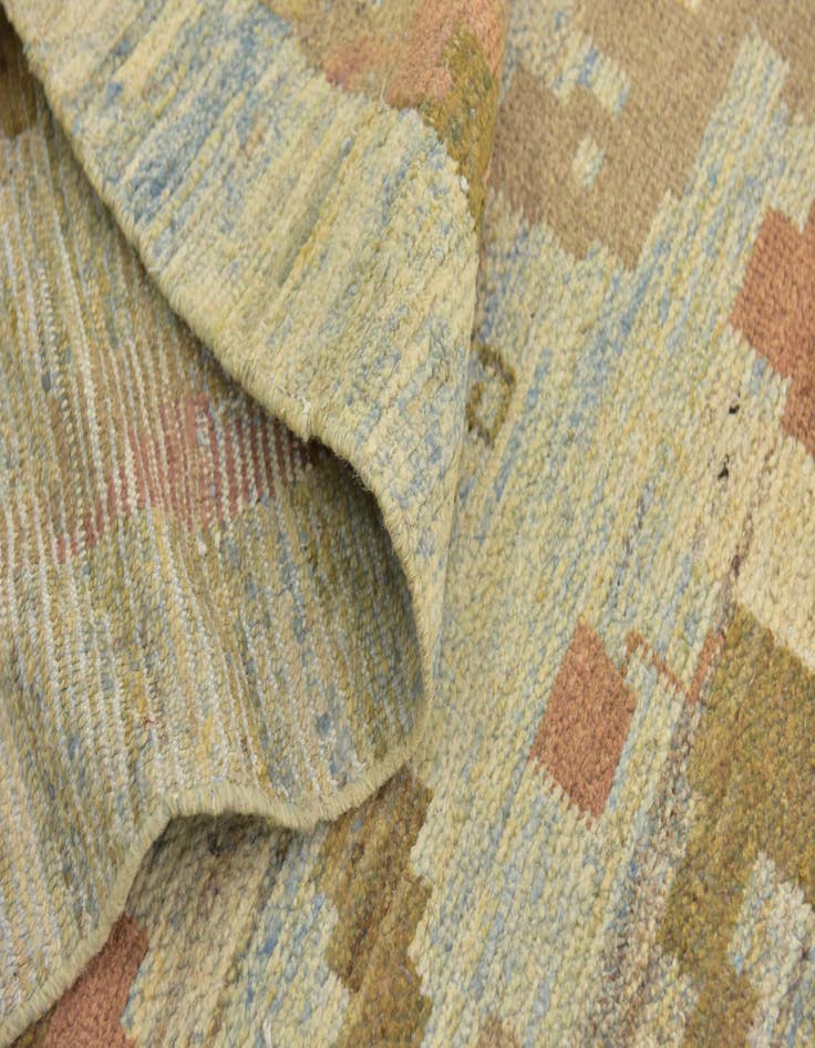 Detail image of  11' 6 x 16'  Hand Knotted Oushak Wool Rug