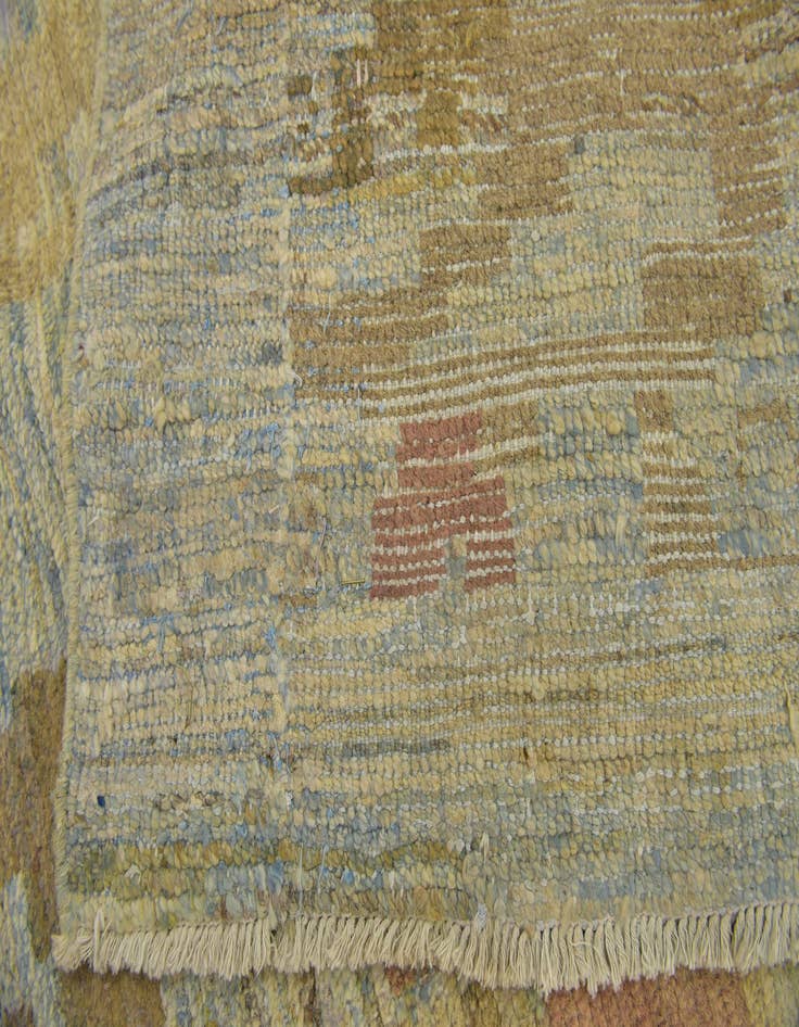 Detail image of  11' 6 x 16'  Hand Knotted Oushak Wool Rug