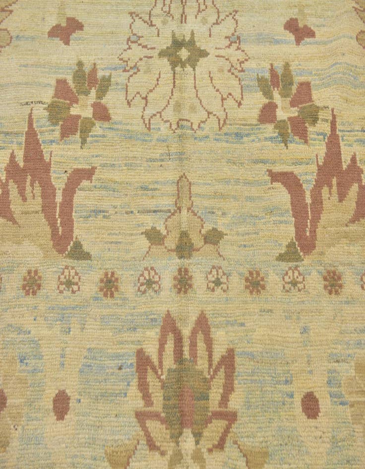 Detail image of  11' 10 x 15' 8  Hand Knotted Oushak Wool Rug