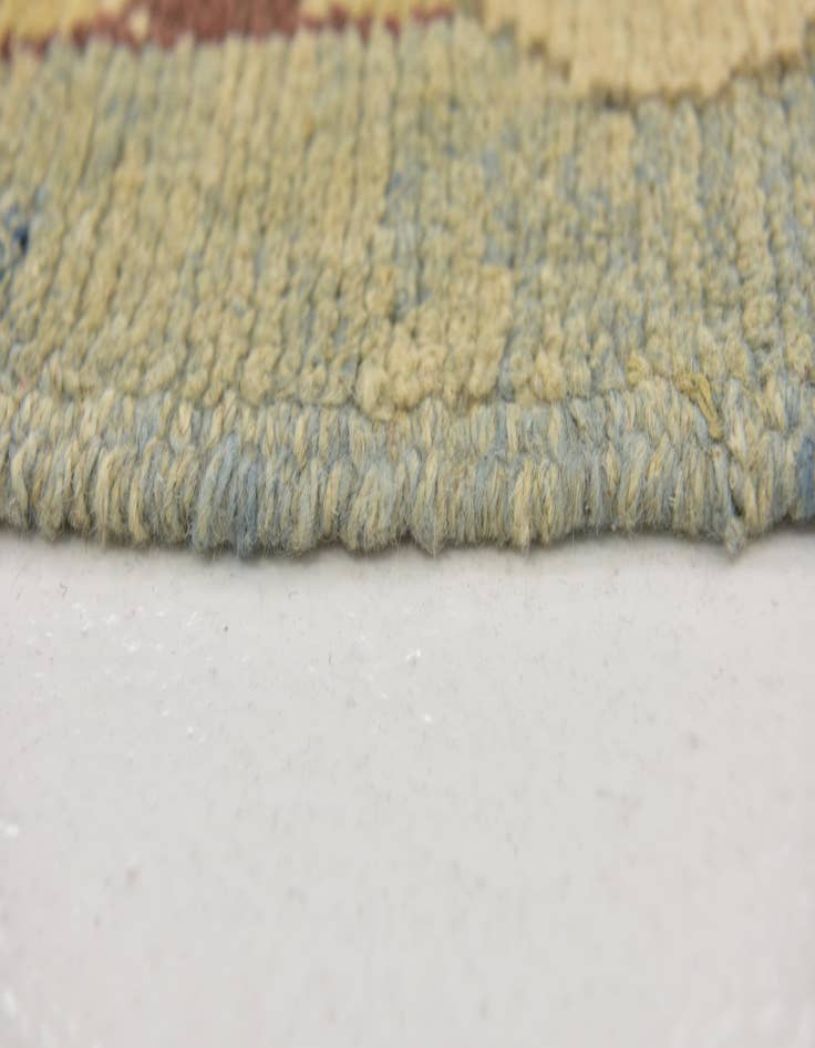 Detail image of  11' 2 x 15' 2  Hand Knotted Oushak Wool Rug