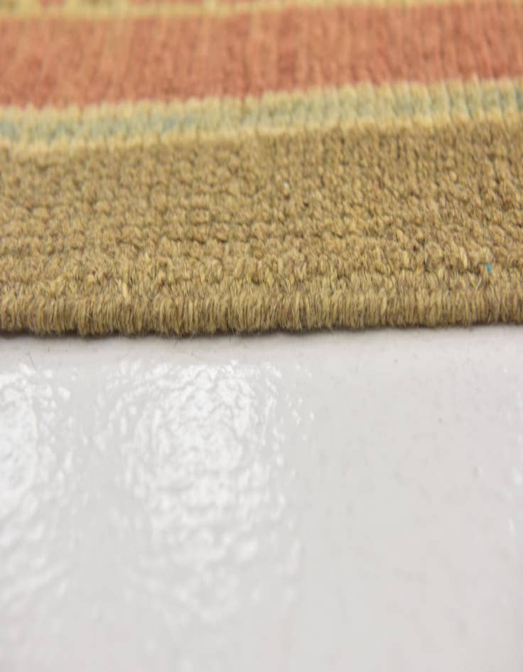 Detail image of  10' x 12' 10  Hand Knotted Oushak Wool Rug