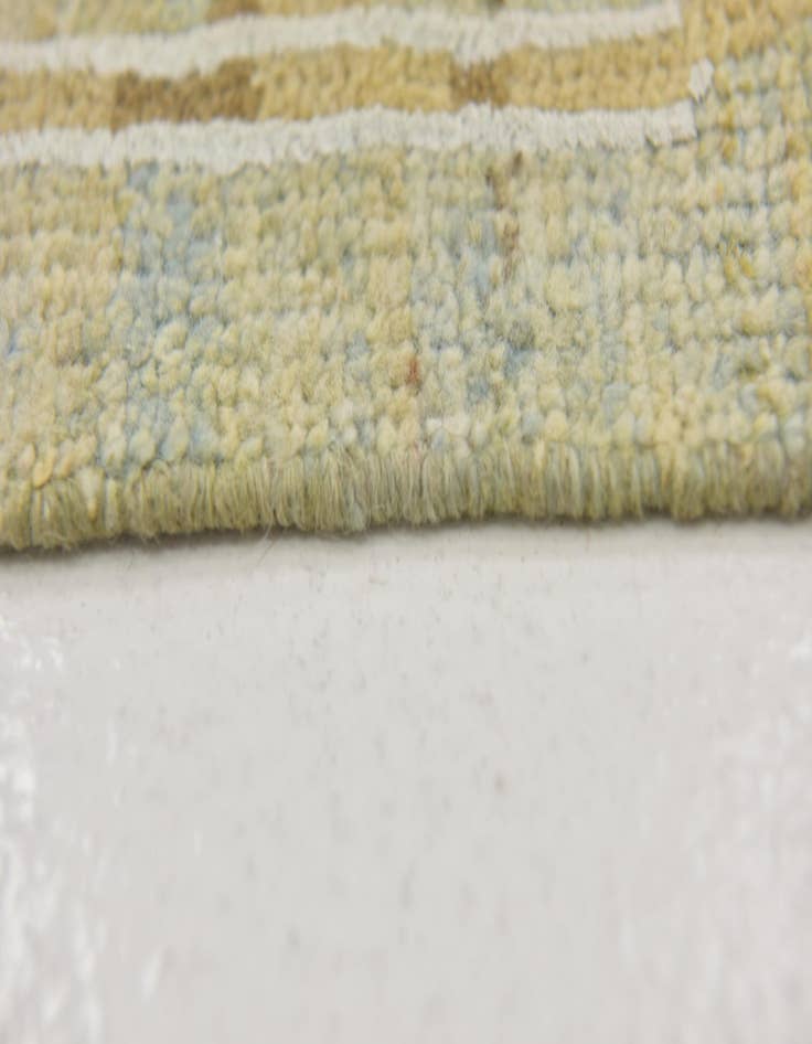 Detail image of  12' 10 x 18' 8  Hand Knotted Oushak Rug