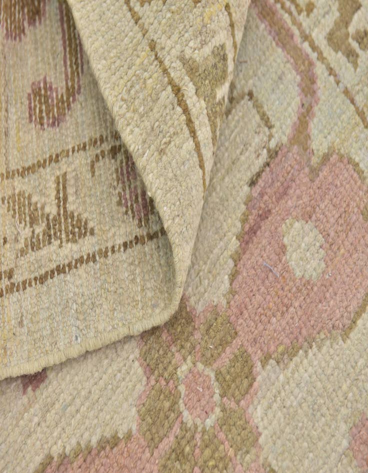 Detail image of  11' 7 x 15' 5  Hand Knotted Oushak Wool Rug