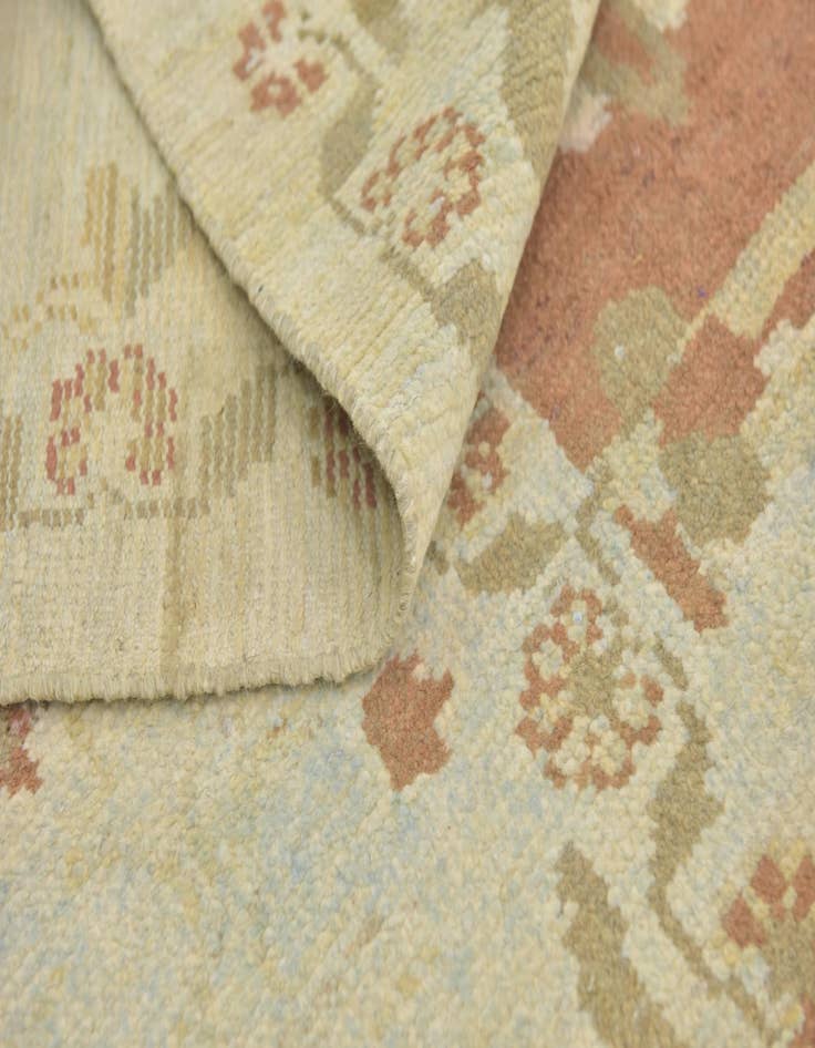 Detail image of  11' 7 x 15' 10  Hand Knotted Oushak Wool Rug