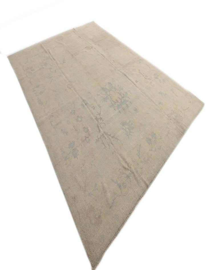 Detail image of  9' 10 x 13' 8  Hand Knotted Oushak Wool Rug