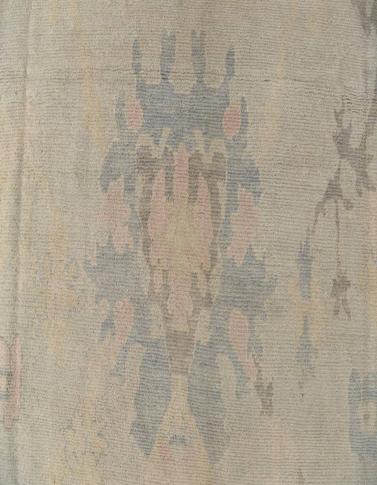 Detail image of  9' 10 x 13' 8  Hand Knotted Oushak Wool Rug