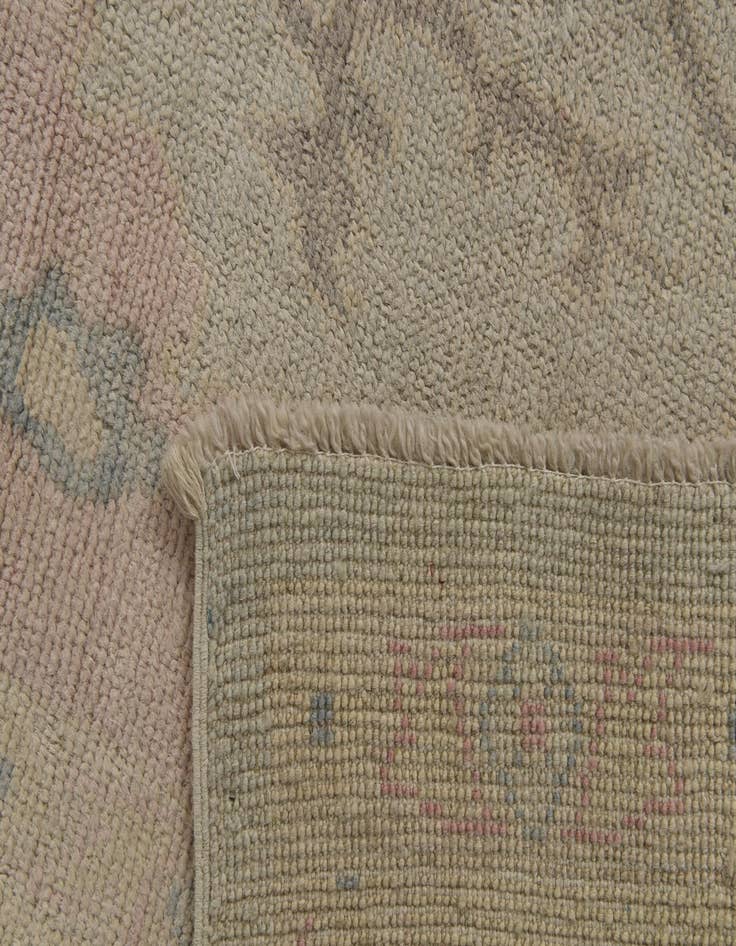 Detail image of  9' 10 x 13' 8  Hand Knotted Oushak Wool Rug