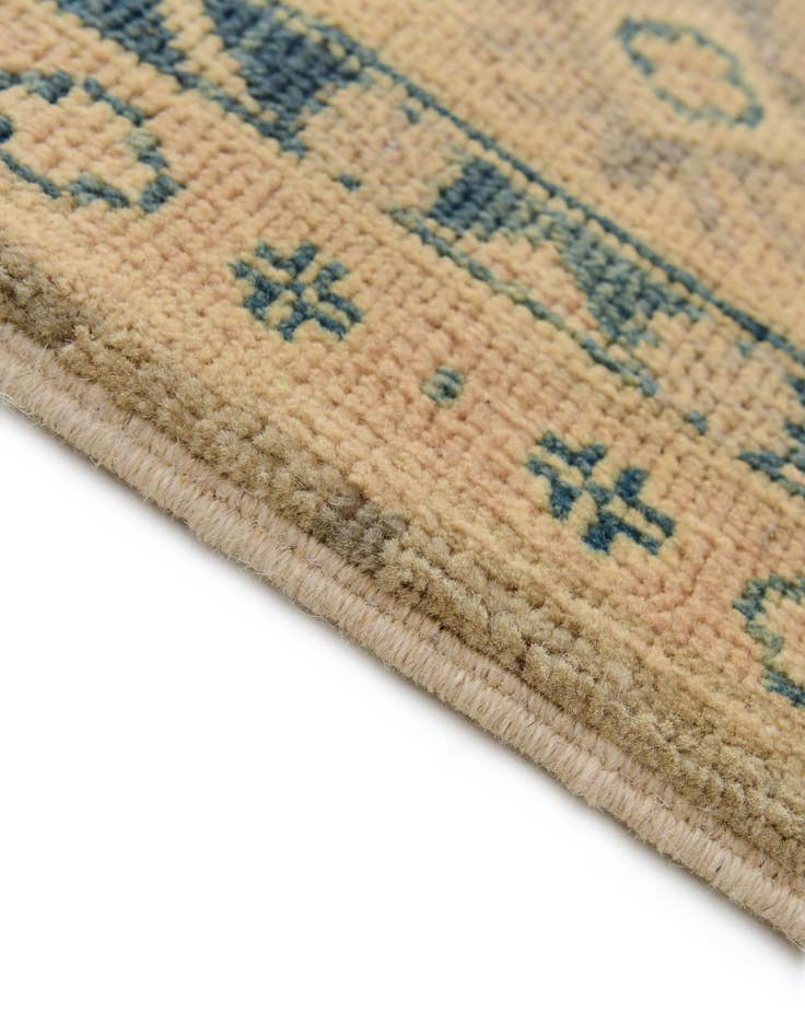 Detail image of  4' 9 x 6' 10  Hand Knotted Oushak Wool Rug