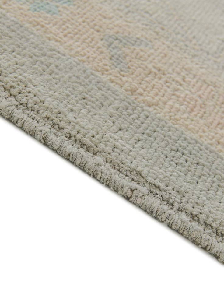 Detail image of 10' 4 x 13' 11 Hand Knotted Oushak Wool Rug