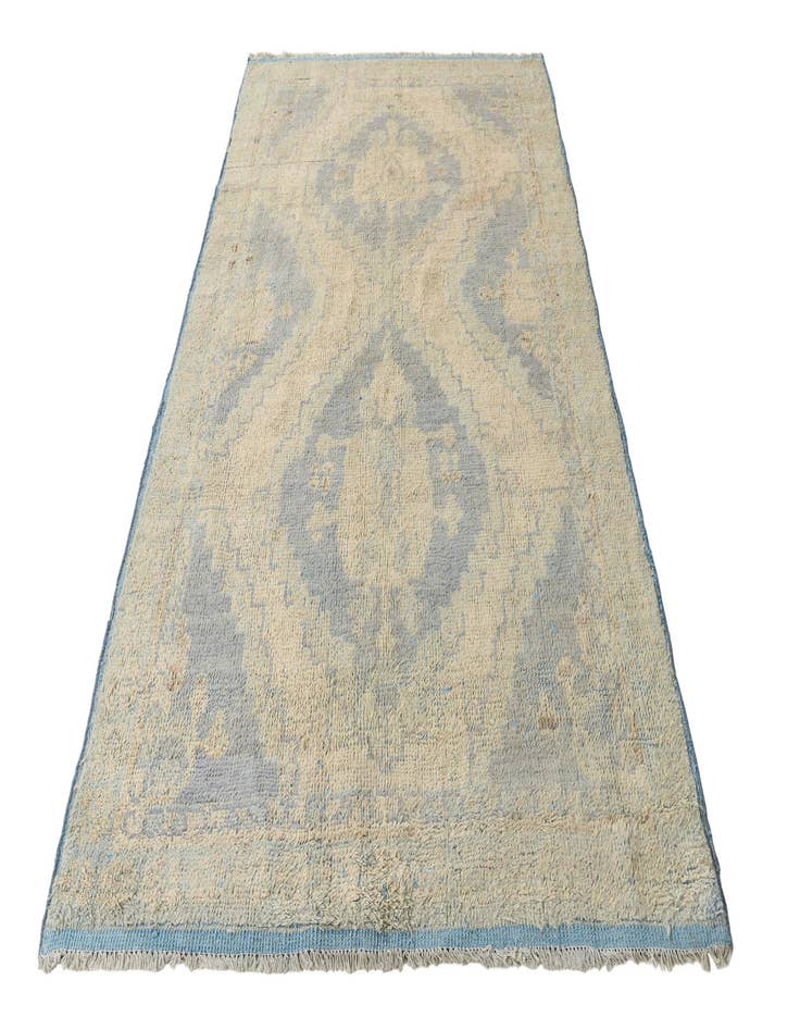 Detail image of  5' 8 x 9'  Hand Knotted Oushak Wool Rug