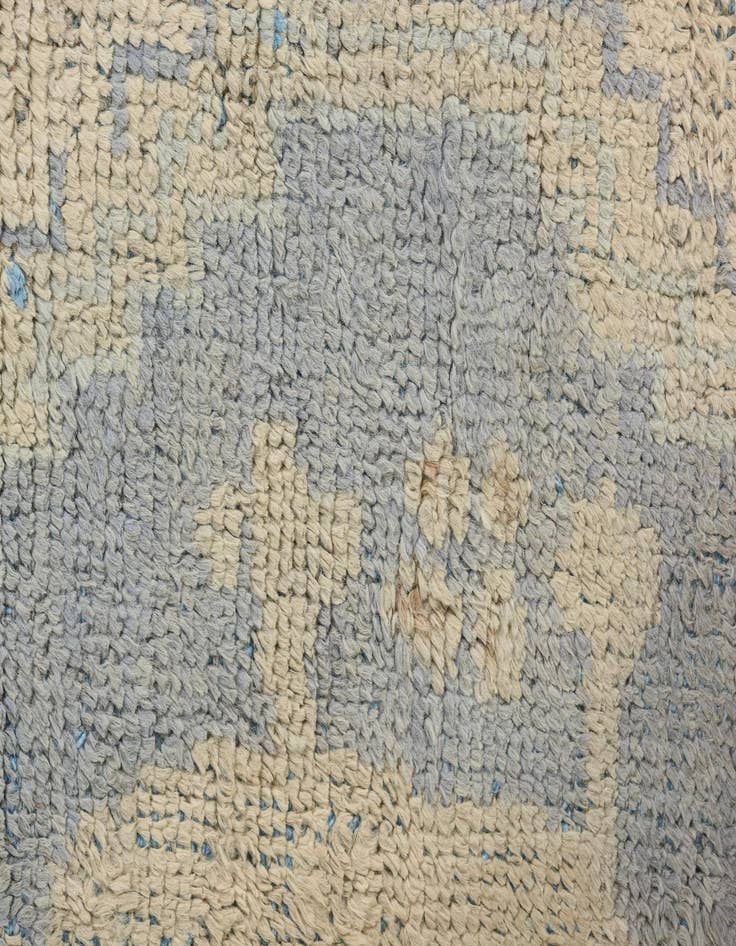 Detail image of  5' 8 x 9'  Hand Knotted Oushak Wool Rug