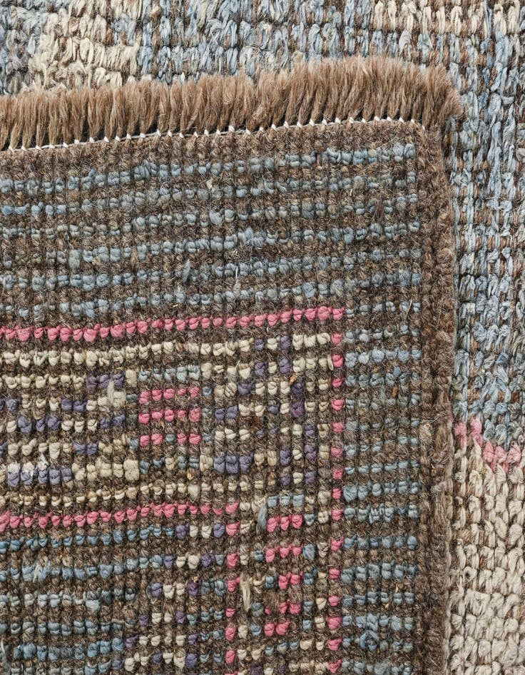 Detail image of  8' 7 x 10' 2  Hand Knotted Oushak Wool Rug