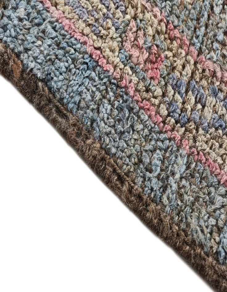 Detail image of  8' 7 x 10' 2  Hand Knotted Oushak Wool Rug