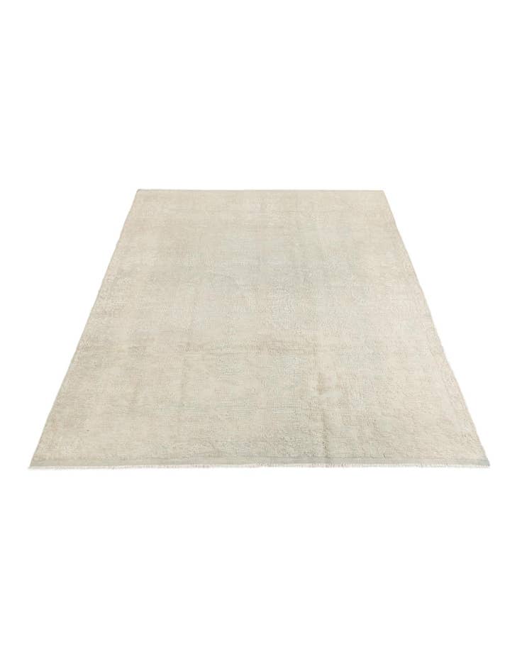 Detail image of  8' 3 x 10' 1  Hand Knotted Oushak Wool Rug