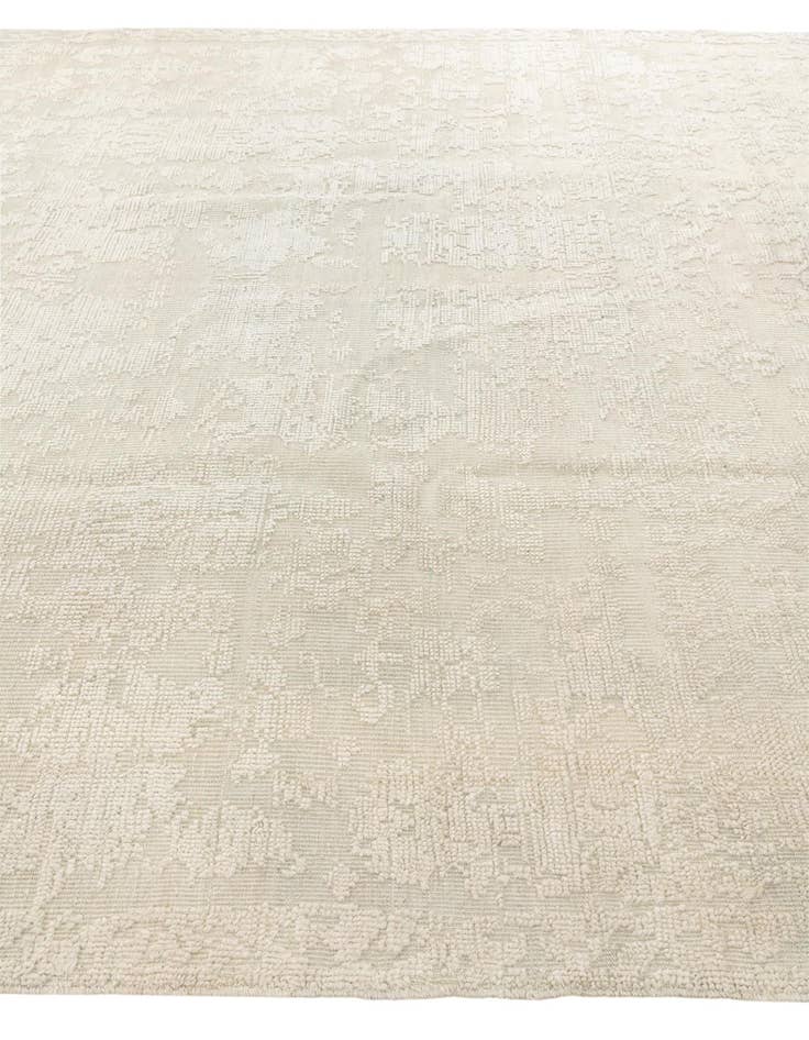 Detail image of  8' 3 x 10' 1  Hand Knotted Oushak Wool Rug
