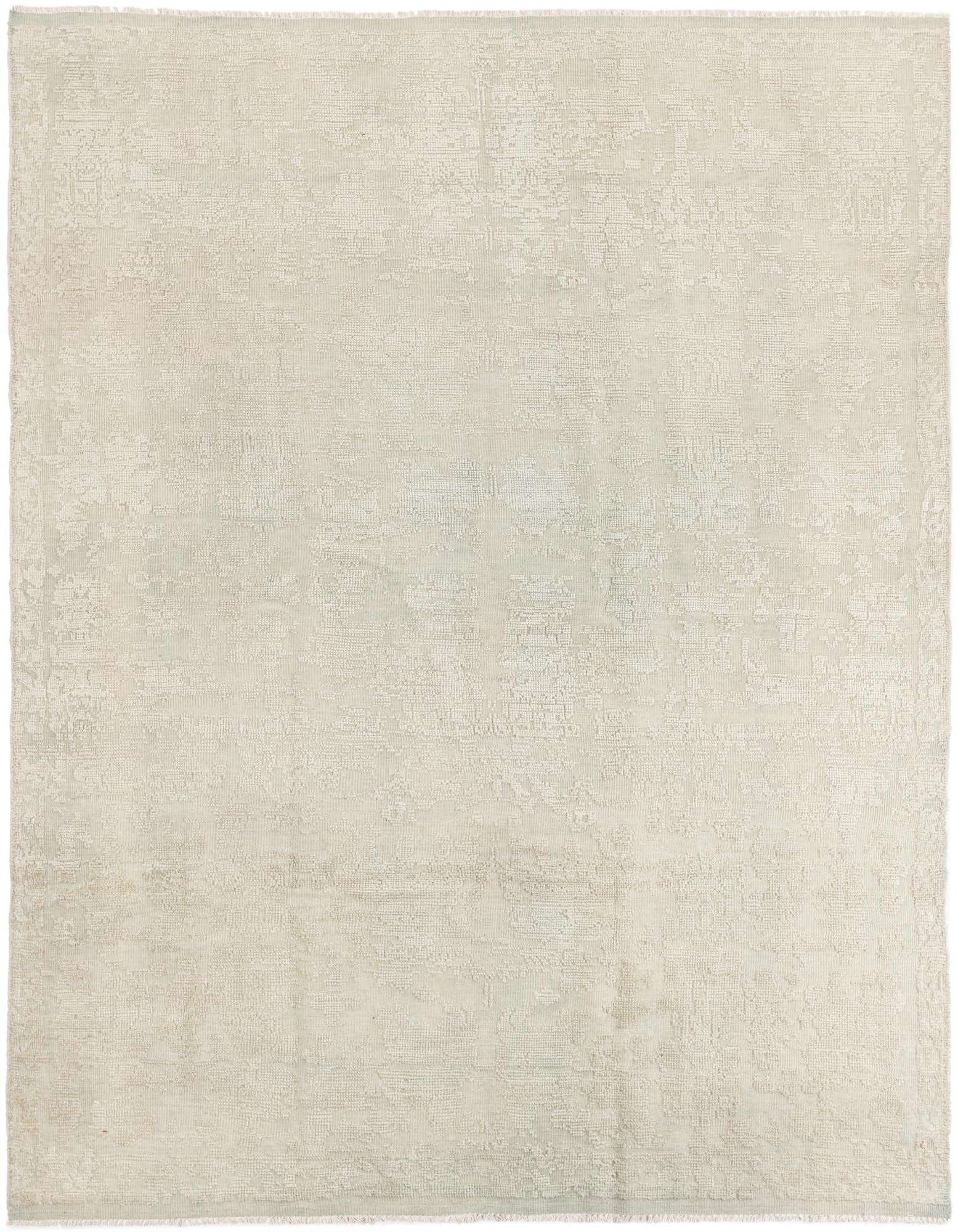 Primary image  8' 3 x 10' 1  Hand Knotted Oushak Wool Rug