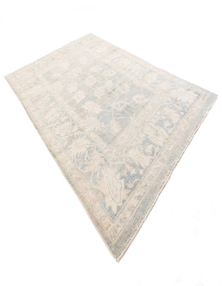 Detail image of  5' 5 x 8' 1  Hand Knotted Oushak Wool Rug