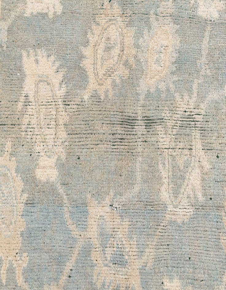 Detail image of  5' 5 x 8' 1  Hand Knotted Oushak Wool Rug