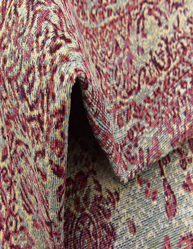 Detail image of  5' 3 x 8'  Washable Botanical Indoor / Outdoor Rug