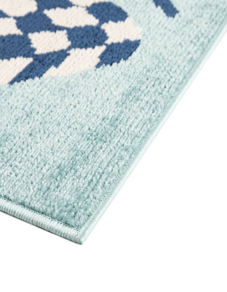 Detail image of  5' 3 x 7' 7  Washable  Indoor / Outdoor Rug