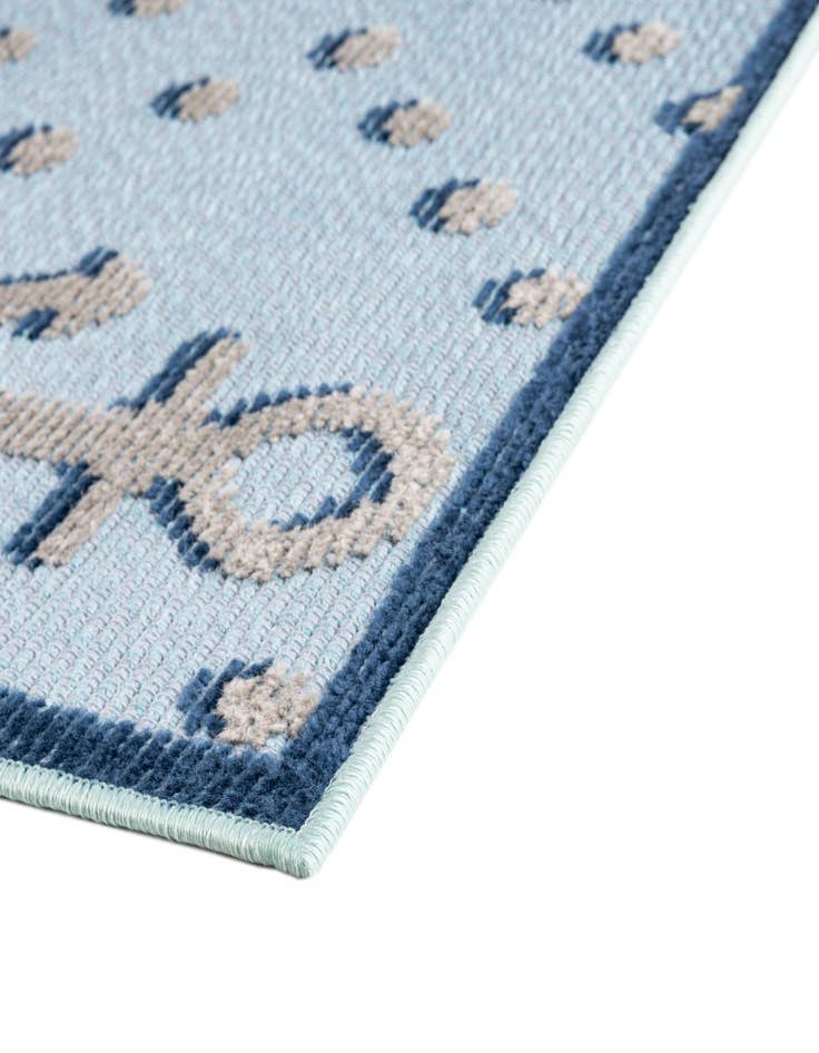 Detail image of  5' 3 x 7' 7  Washable  Indoor / Outdoor Rug