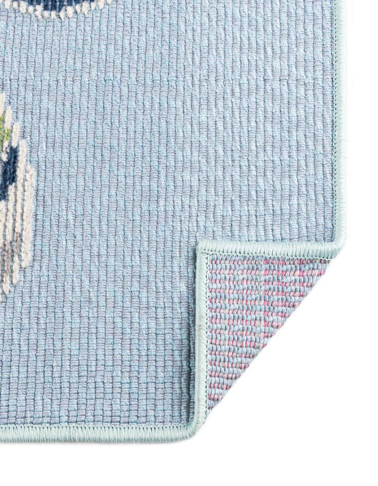 Detail image of  5' 3 x 7' 7  Washable  Indoor / Outdoor Rug