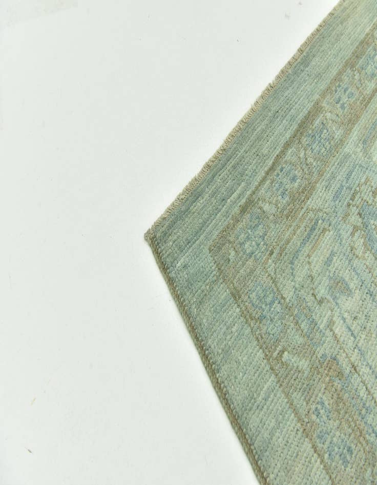 Detail image of  9' 1 x 12' 2  Hand Knotted Peshawar Ziegler Wool Rug