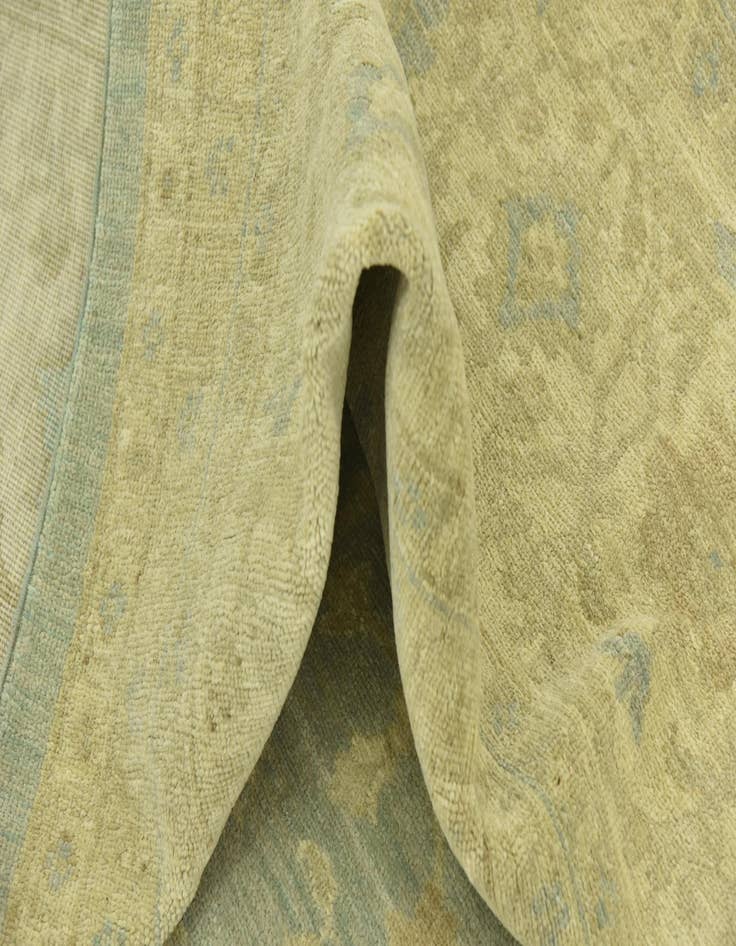 Detail image of  11' 10 x 18'  Hand Knotted Peshawar Ziegler Rug