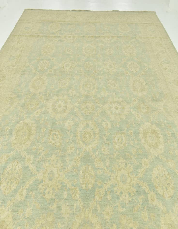 Detail image of  11' 10 x 18'  Hand Knotted Peshawar Ziegler Rug