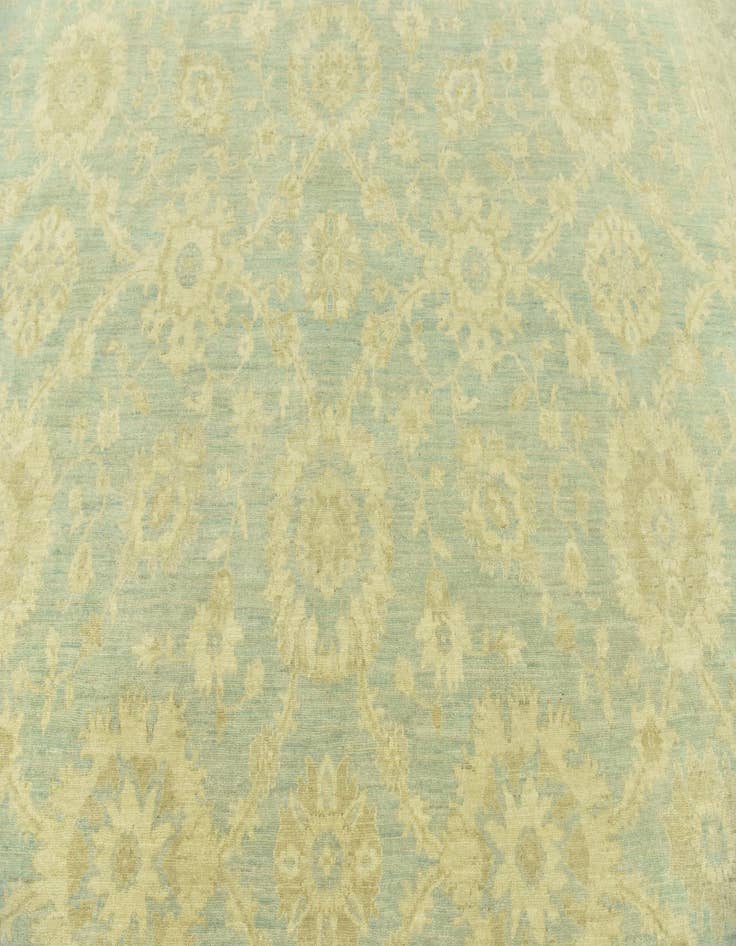 Detail image of  11' 10 x 18'  Hand Knotted Peshawar Ziegler Rug