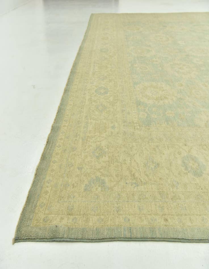 Detail image of  11' 10 x 18'  Hand Knotted Peshawar Ziegler Rug