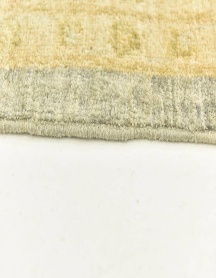 Detail image of  6' 7 x 9' 7  Hand Knotted Peshawar Ziegler Rug