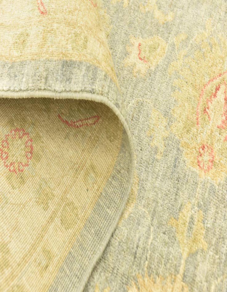 Detail image of  6' 7 x 9' 7  Hand Knotted Peshawar Ziegler Rug