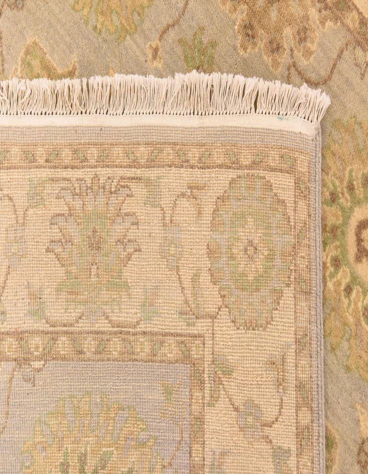 Detail image of  4' 1 x 6' 2  Hand Knotted Peshawar Ziegler Rug