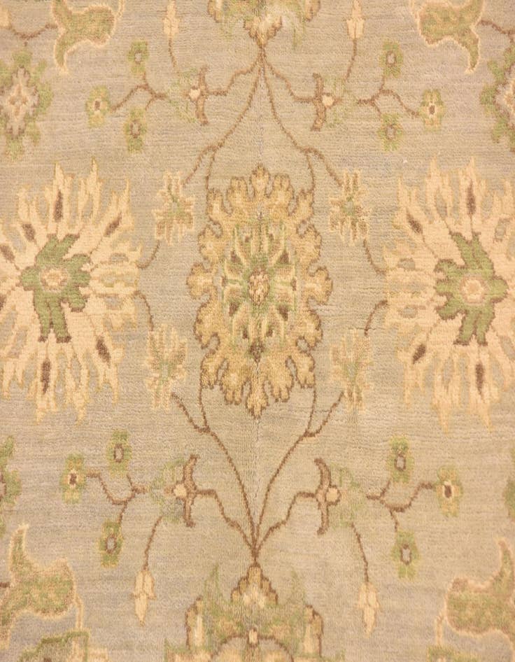 Detail image of  4' 1 x 6' 2  Hand Knotted Peshawar Ziegler Rug