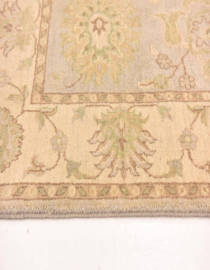 Detail image of  4' 1 x 6' 2  Hand Knotted Peshawar Ziegler Rug