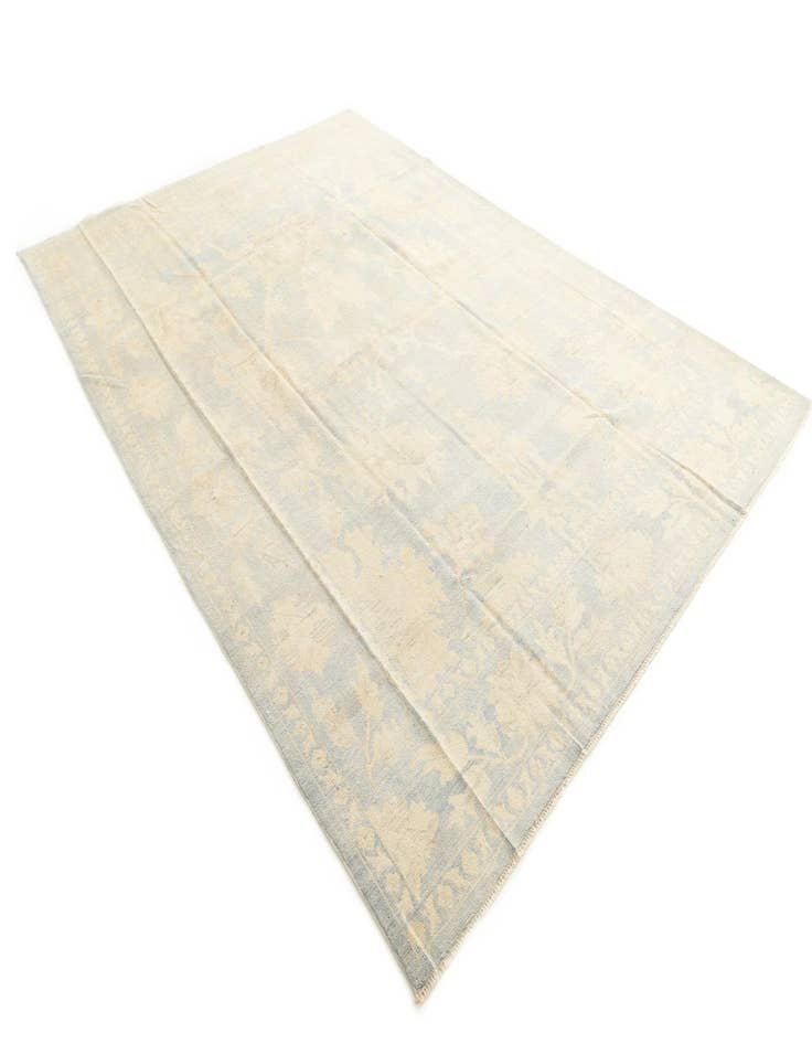 Detail image of  9' 9 x 13' 9  Hand Knotted Peshawar Ziegler Rug