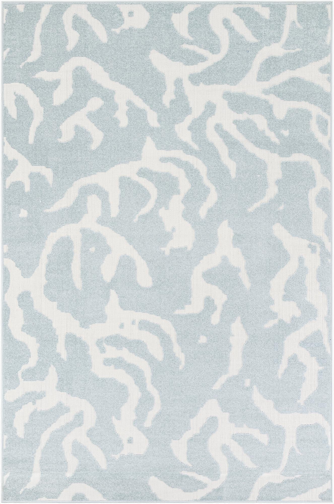  6' x 9'  Washable Sabrina Soto Indoor / Outdoor Rug