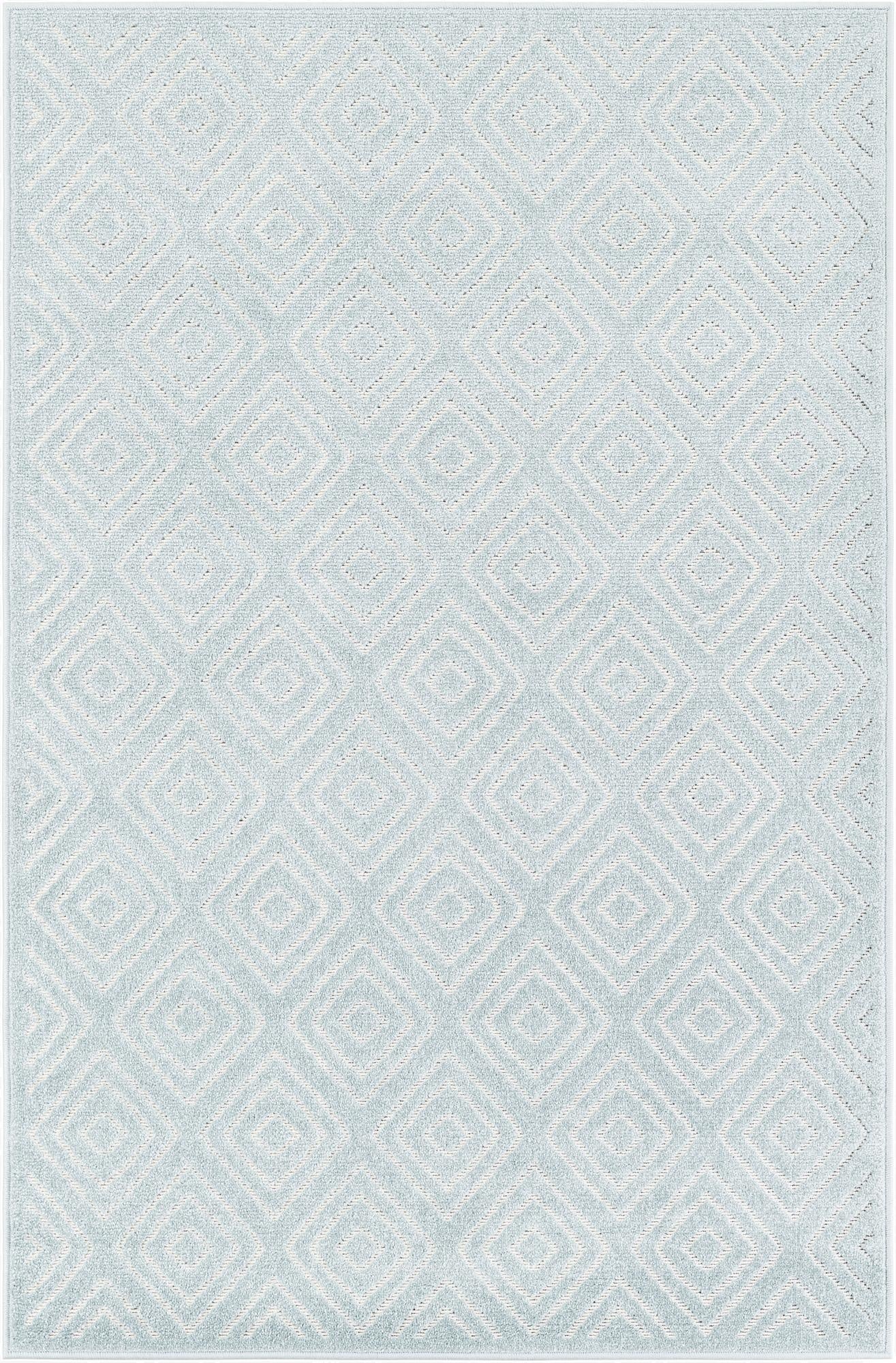  4' x 6'  Washable Sabrina Soto Indoor / Outdoor Rug