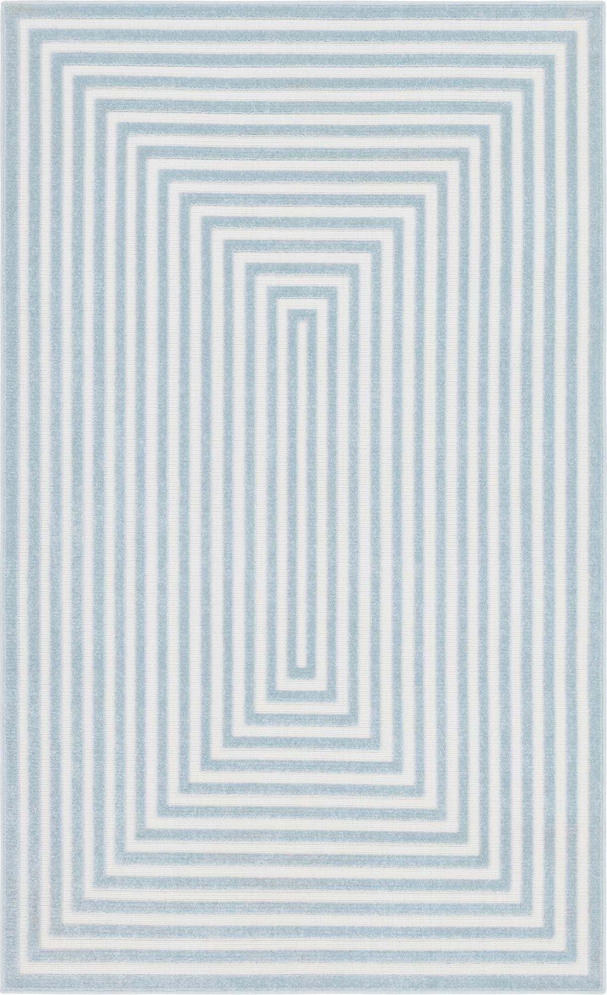  5' x 8'  Washable Sabrina Soto Prescott Indoor / Outdoor Rug