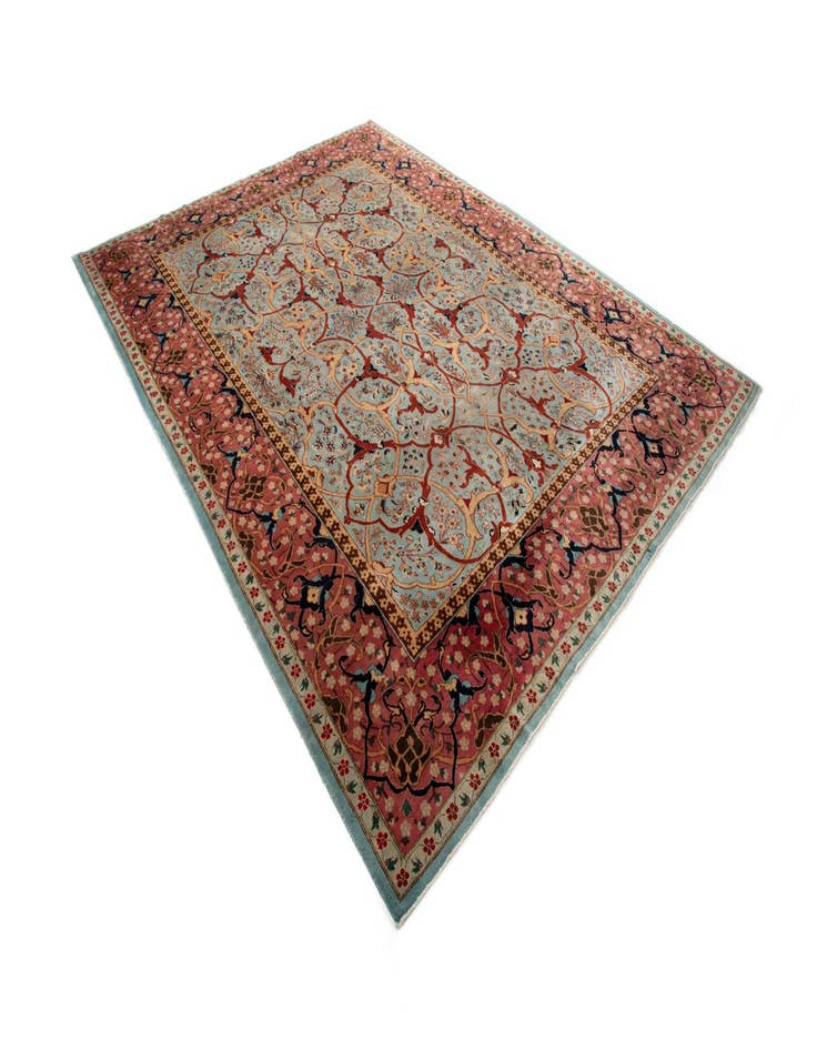 Detail image of  9' 11 x 13' 1  Hand Knotted Tabriz Persian Rug