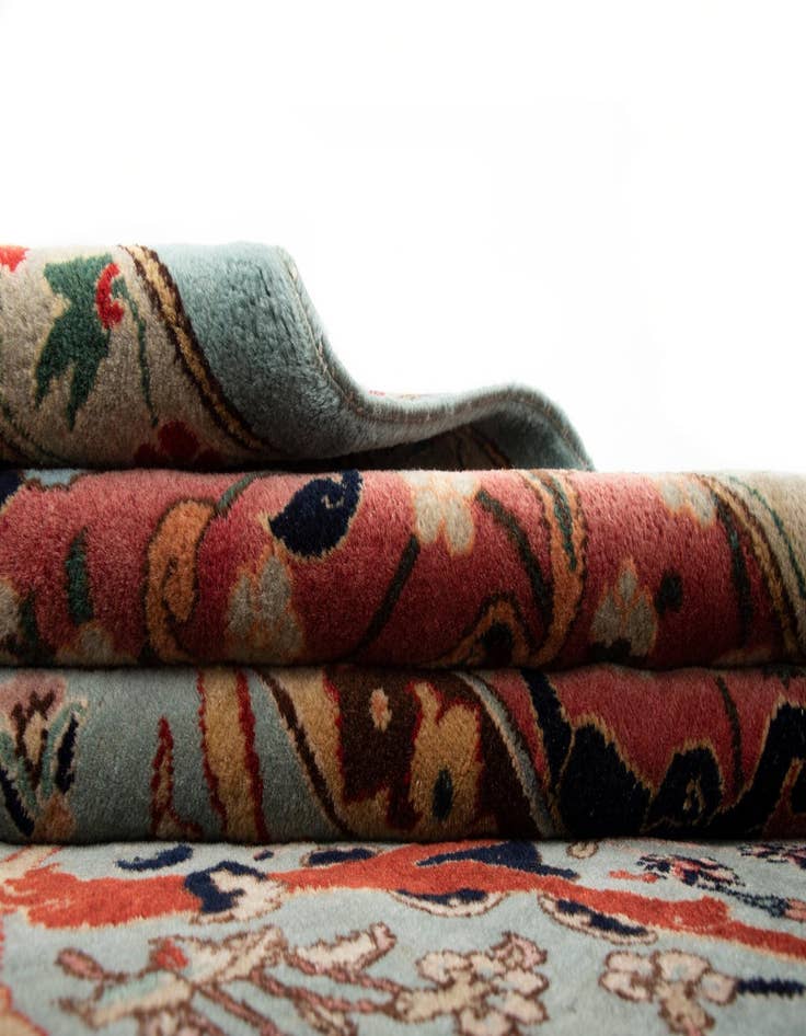 Detail image of  9' 11 x 13' 1  Hand Knotted Tabriz Persian Rug