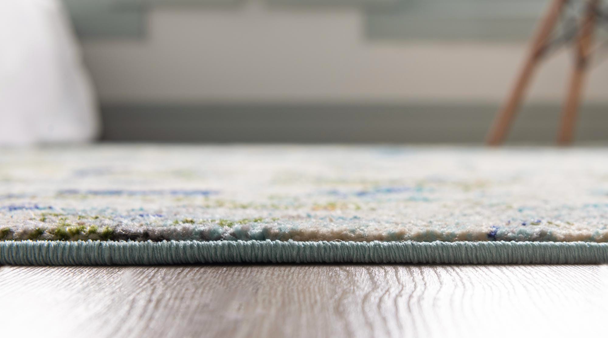 Light Blue 8' x 10' Theia Rug | Rugs.com