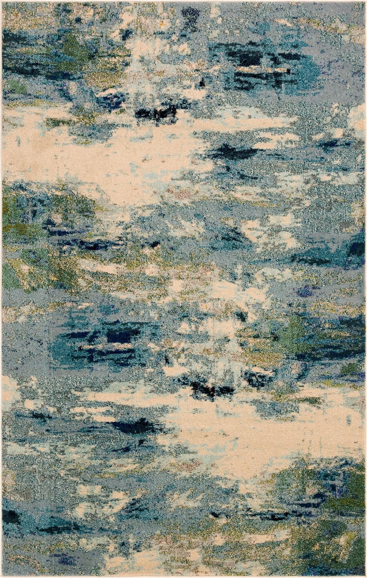  6' x 9'  Washable Theia Rug