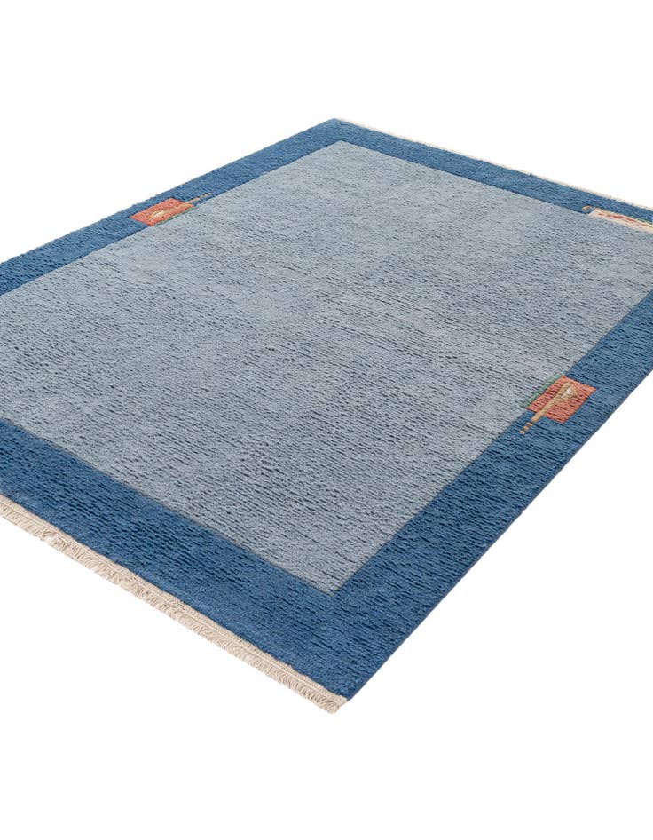 Detail image of  5' 7 x 7' 9  Hand Knotted Tibet Wool Rug