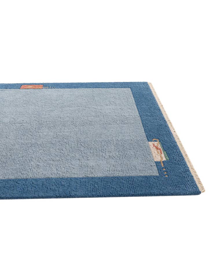 Detail image of  5' 7 x 7' 9  Hand Knotted Tibet Wool Rug